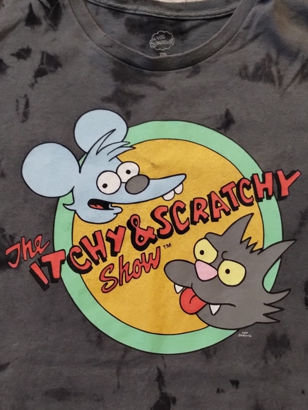 Simpsons Itchy & Scratchy Shirt - Picture 2 of 4